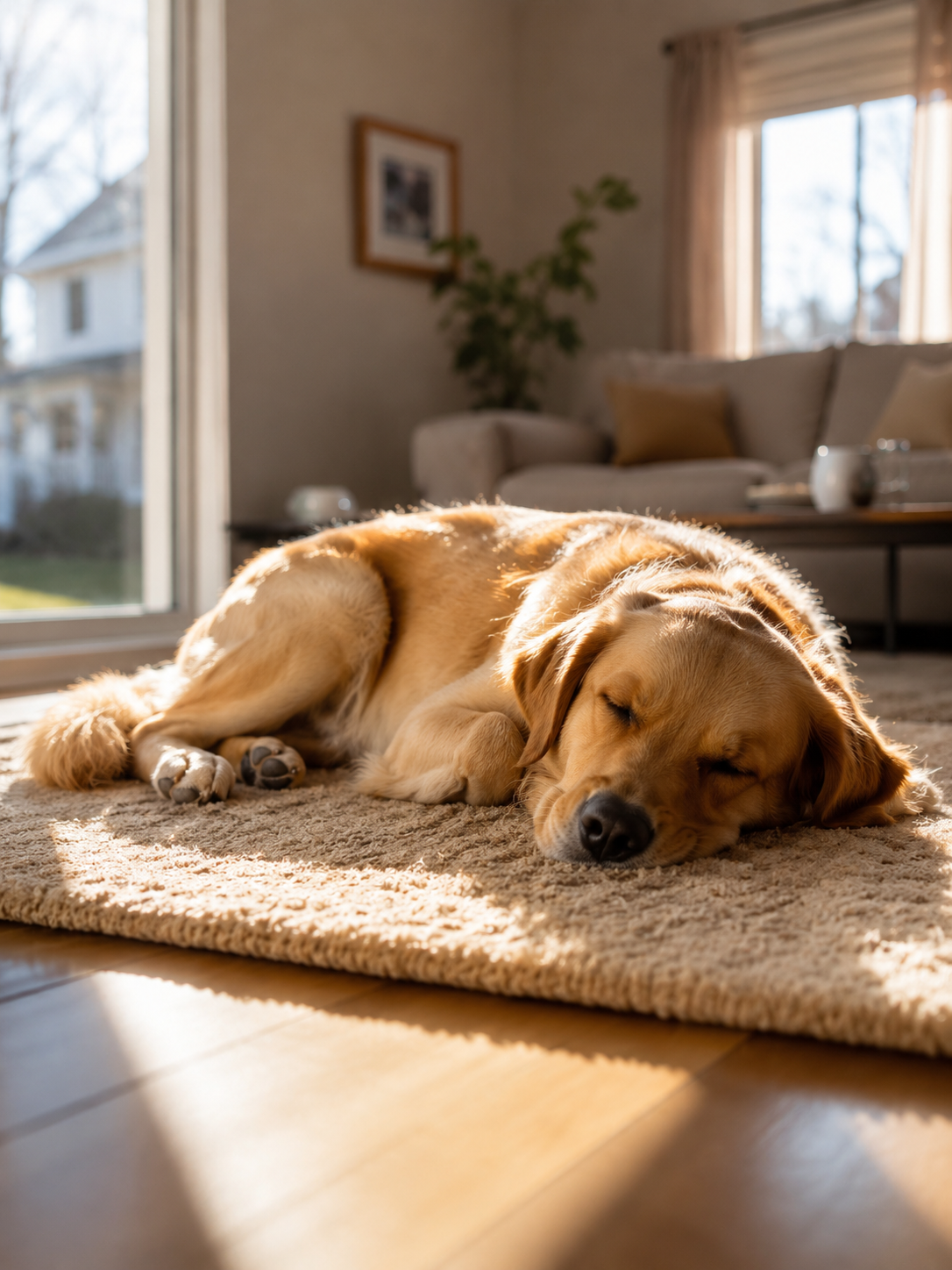 Calm dog